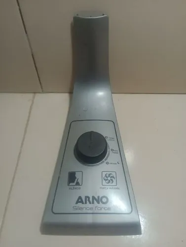 Suporte Frontal com Chave Seletora de Velocidade Arno Silence Force (Prata)