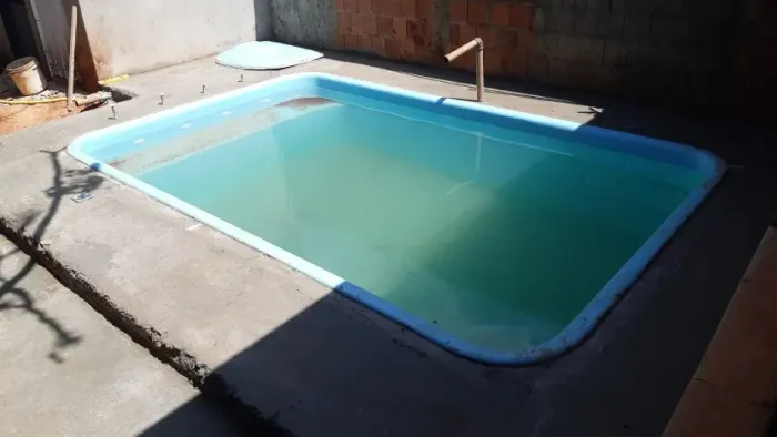 Piscina de FIBRA 5 METROS COMPLETA 