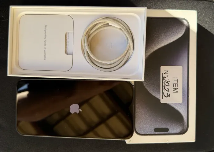 iPhone 15 Pro Max, Blue Titanium, 256GB