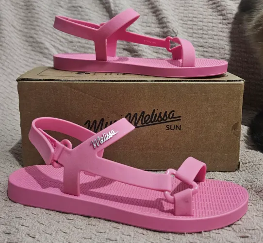 Sandália Infantil Mini Melissa Sun Downtown Rosa