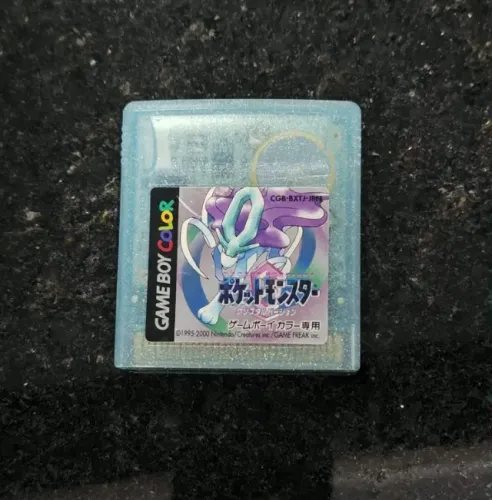 Pokémon Crystal japonês loose