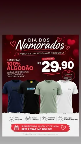 Camisa algodão