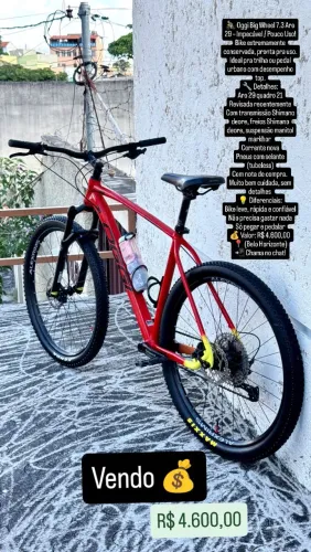 Oggi Big Wheel 7.3 Deore 12v Manitou Tam 21 Impecável