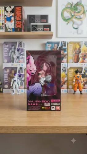 Boneco Majin Boo Dragon Ball Z Figuartz Bandai Original (Usado)
