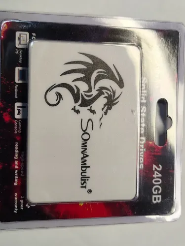 Ssd 240 GB Novo Lacrado Só Venda