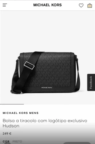 Bolsa Michael Kors masculina