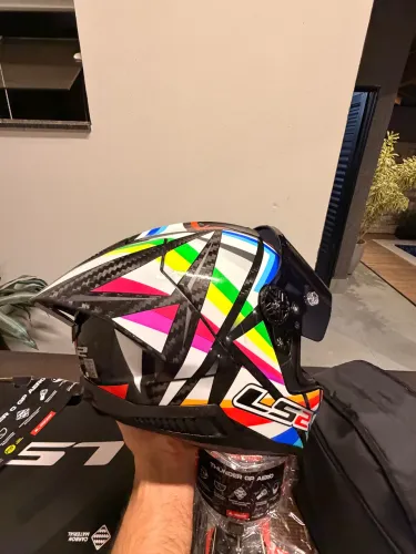 Capacete LS2 Thunder C GP Aero Carbon - Tam 58 (Fibra de Carbono)