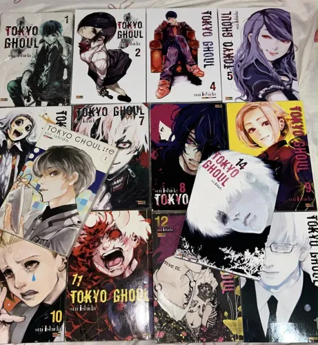 Tokyo Ghoul 1 ao 14 + Tokyo Ghoul :re 1 