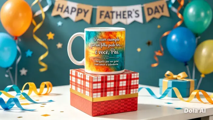 Caneca do dia dos pais personalizada 325 ml