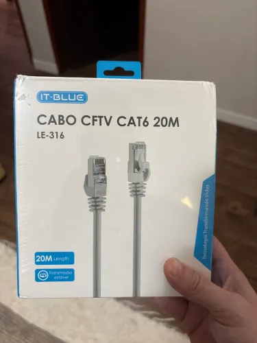 Cabo CFTV CAT6 20M
