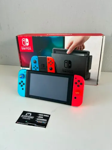 Nintendo Switch Completo (Aceito Cartão)