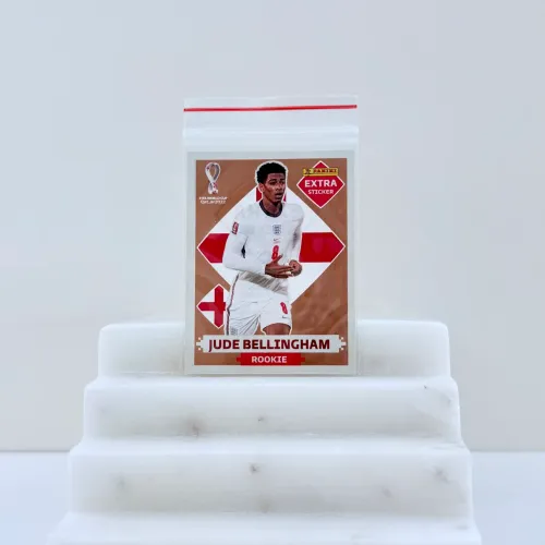Figurinha Extra Sticker Bronze Jude Bellingham Rookie Copa do Mundo 2022