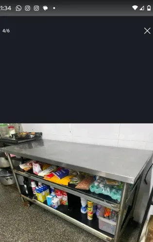 Bancada de alumínio