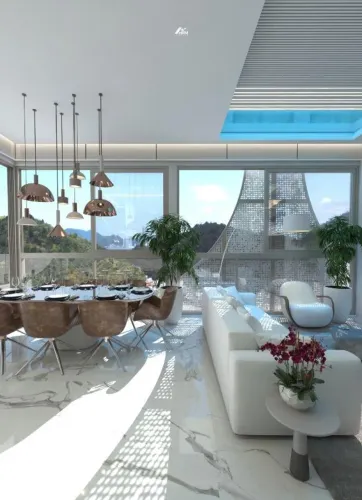 Apartamento de 3 Suítes com Varanda Gourmet e Vista Panorâmica