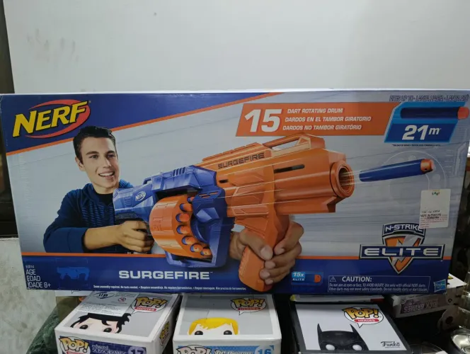 Nerf Strike Elite SurgeFire ( LACRADO) Valor das 2 Unidades juntas!