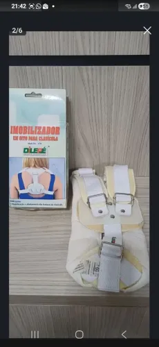 Imobilizador GG em Oito para Clavícula da marca Dilepé (Modelo DL-370)novo