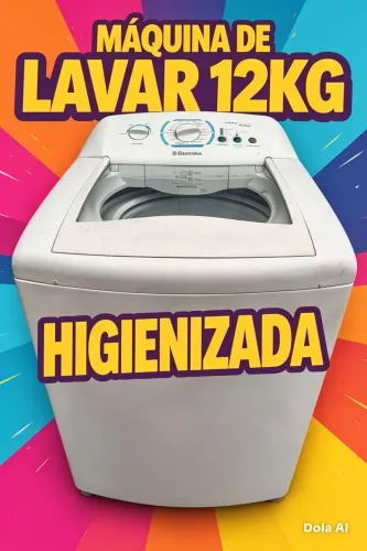 VENDE-SE MÁQUINA DE LAVAR ROUPA ? ELETRÔLUX 12 KG ?