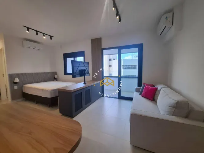 APARTAMENTO/STUDIO PARA LOCAÇÃO NO SIRIUS PATRIANI - LOCALIZADO EM UMA DAS ÁREAS MAIS PRIV