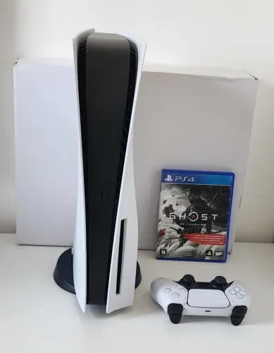 PS5 C/ LEITOR + Garantia + Brinde. Somos LOJA FÍSICA!