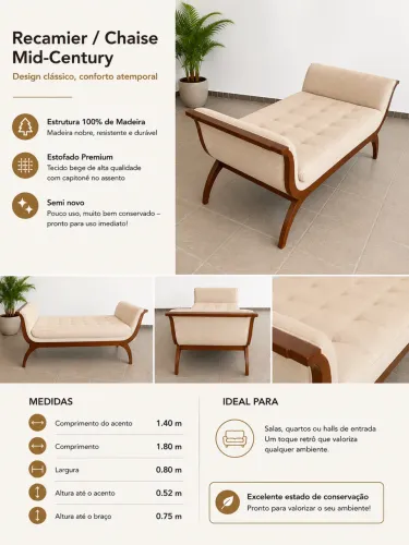 Recamier / Chaise lindíssimo