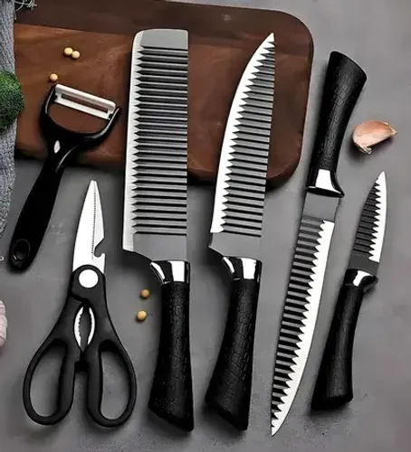 Jogo de facas Profissional - 6 Peças ChefMaster - NOVO
