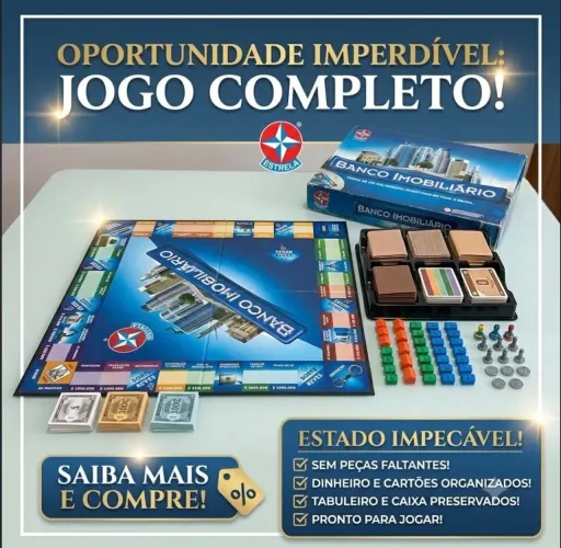 BANCO IMOBILIÁRIO jogo