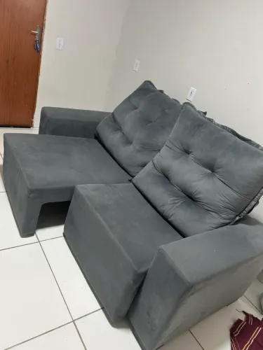sofá retrátil reclinável 2 lugares