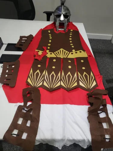 Fantasia de gladiador romano