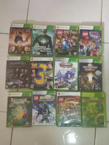 Jogos antigos XBOX 360