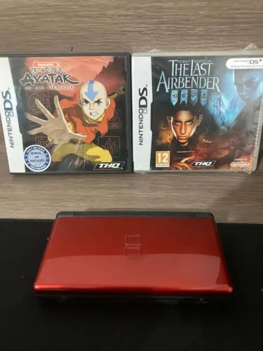 Nintendo ds lite 2 jogos, 1 lacrado