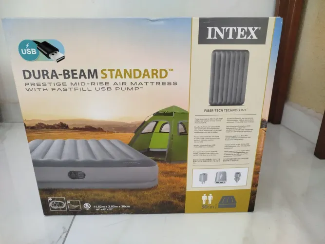 Colchão Intex dura- Beam com USB novo estou em Osasco bairro Munhoz Júnior