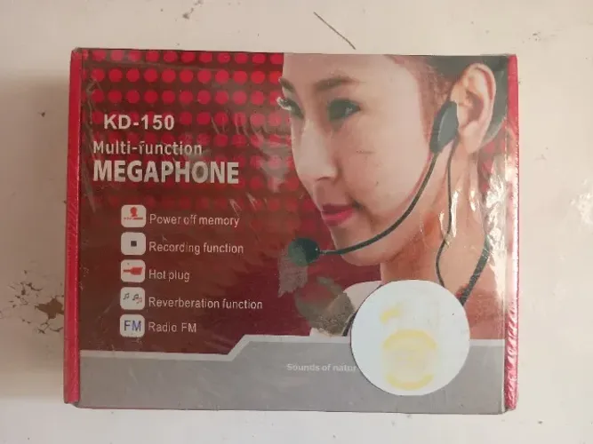 Megafone Portátil Multifuncional