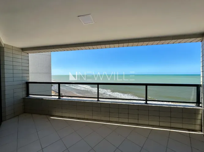 Apartamento para locação no Edifício Porto Atlântico, em Boa Viagem 136m², 4 suítes, 3 va