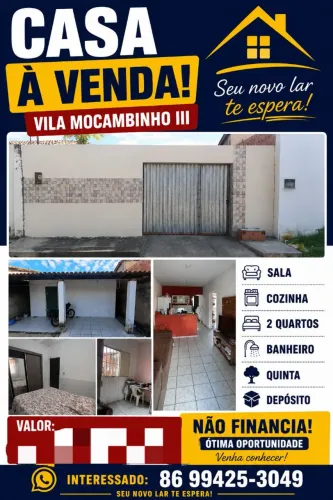 Casa a venda na vila mocambinho