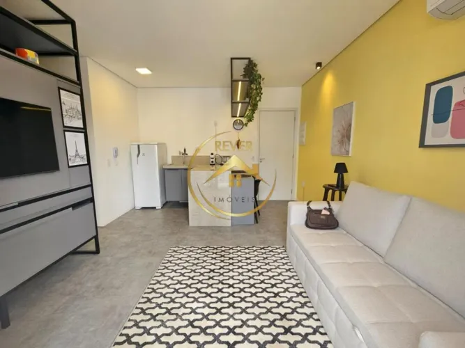 Apartamento para alugar em Campinas, Cambuí, com 1 suíte, com 39 m², Lille Cambui