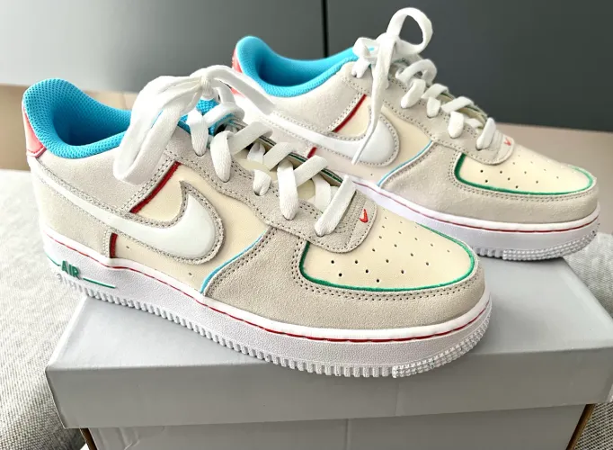 Tênis Nike 37 AIR FORCE 1 LV 8 na caixa impecável 