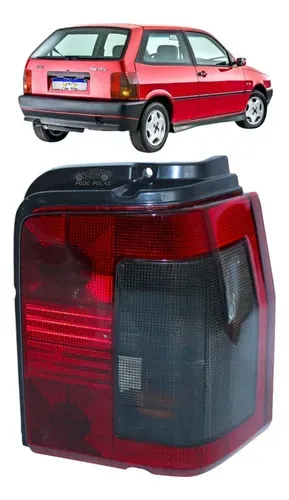 Lanterna Fiat Tipo 1993 1994 1995 1996 1997 Fumê Ld Novo Direito/passageiro Fumê