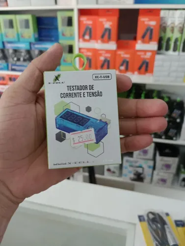 Testador de corrente e tensão 