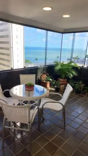 Apartamento super elegante e espaçoso com 4 quartos na Rua Setúbal em Boa Viagem - Recife 