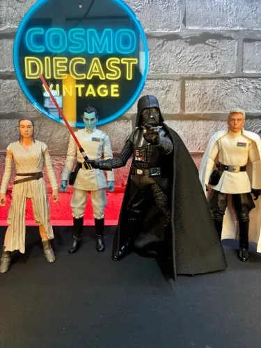 Star Wars Black Series - Lote Darth Vader, Rey, Thrawn e Krennic