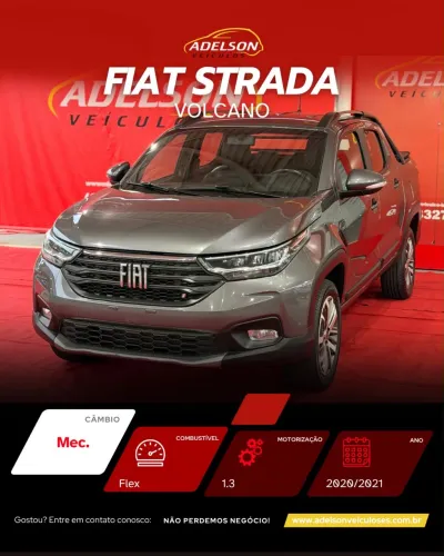 Fiat Strada Volcano 1.3 Flex 8V CD 2021