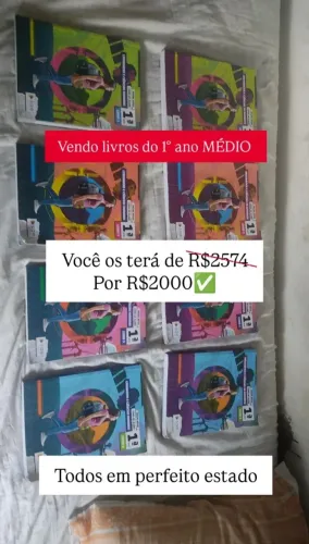 Livros SAE primeiro ano ensino médio 