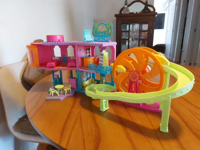 Polly Pocket Hotel 2004 Mattel Original Completo