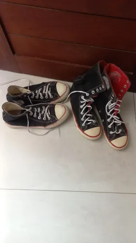 2 Tênis botinhas