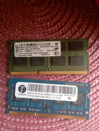 Memória RAM DDR3 8G o kit para notebook