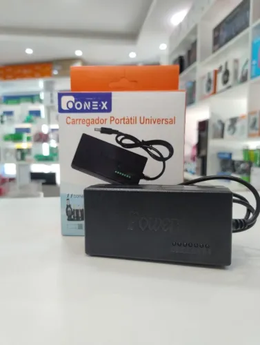 Fonte Universal Para Notebook 120W Com 11 Adaptadores