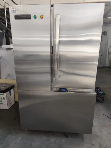 Mini câmara inox -5°C 2500L 2000×900×2090 (2 portas)