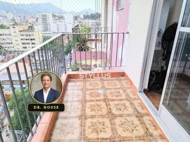 Apartamento com Suíte, Varanda e Dependência no Engenho Novo! M50Q