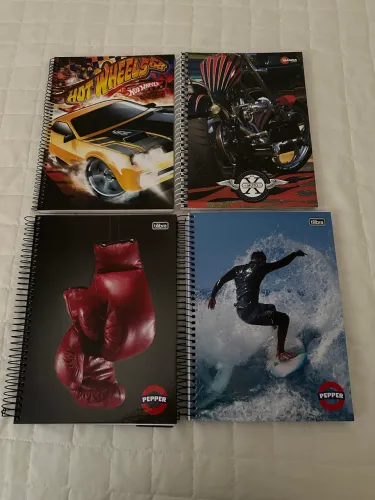 Cadernos novos