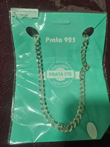 Corrente de prata LEGÍTIMA 925 - 54,2gr 70cm